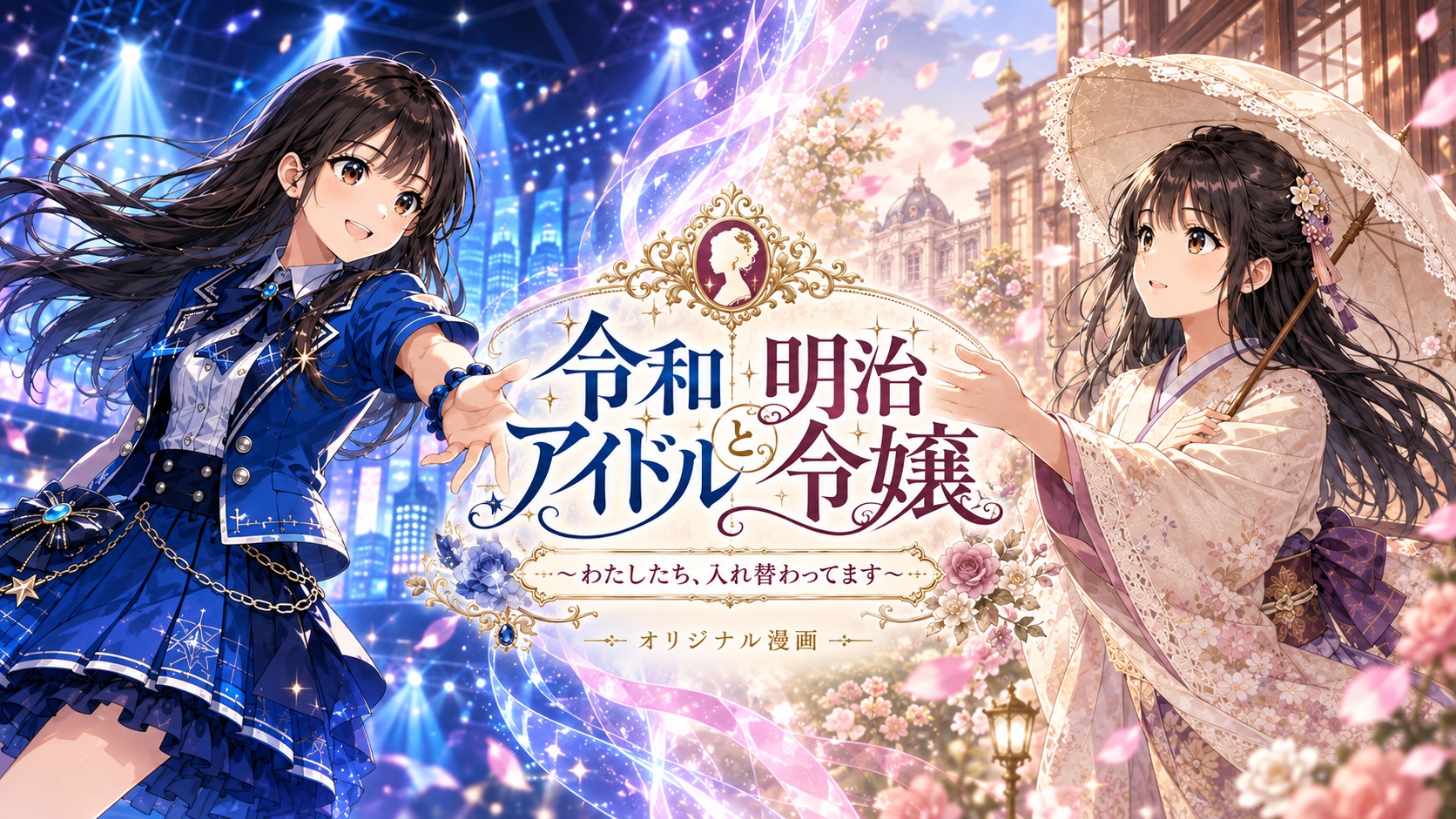 令和アイドルと明治令嬢 ～わたしたち、入れ替わってます～